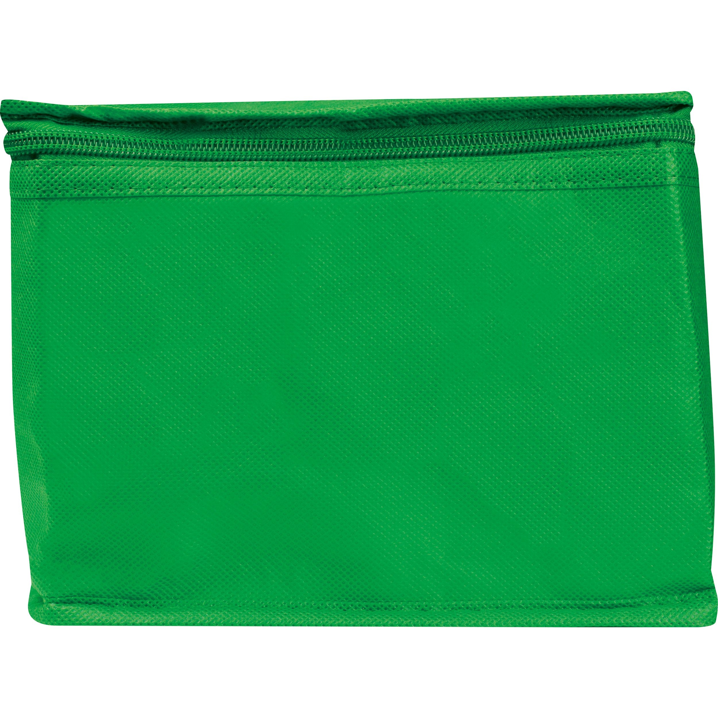 MA61542-09Non-Woven Kuehltasche fuer 6 Dosen_ gruen