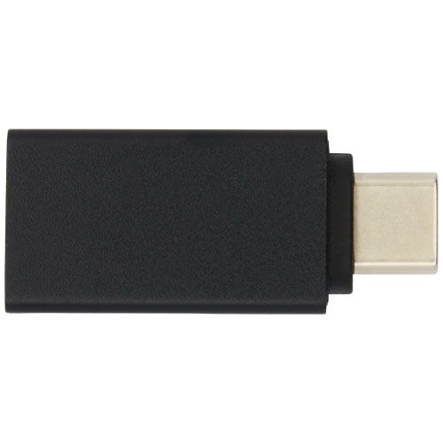ADAPT USB C auf USB A 3.0 Adapter aus Aluminium, schwarz