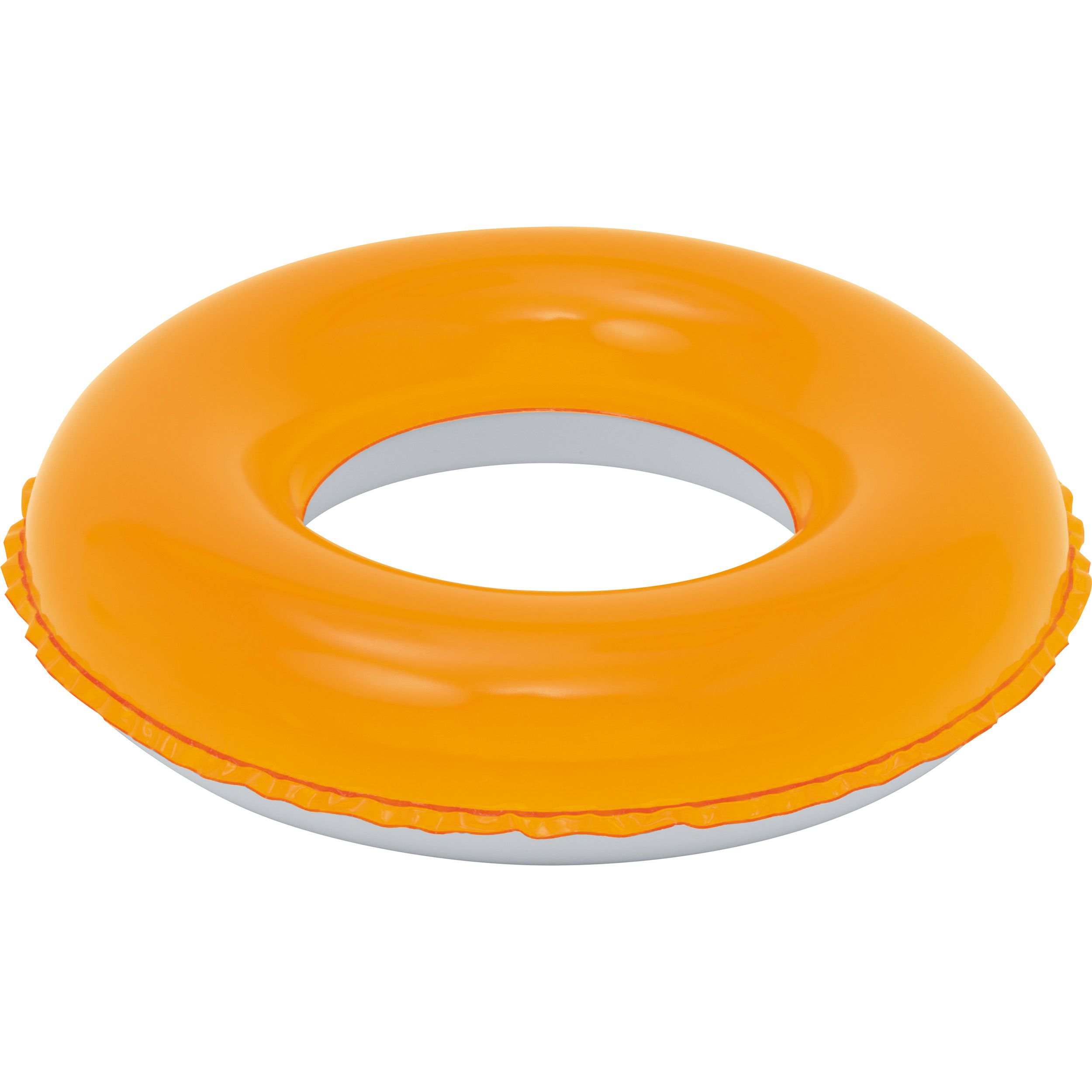 2 Farbiger Reifen zum Aufblasen aus phthalatfreiem PVC, orange