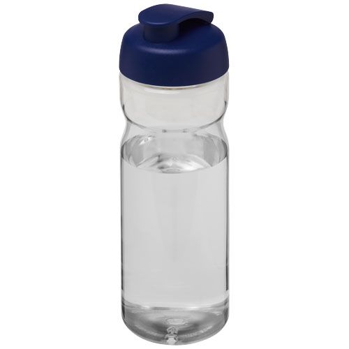 PF210045-3H2O Active® Base 650 ml Sportflasche mit Klappdeckel_ transparent_blau PF210045-3H2O Active® Base 650 ml Sportflasche mit Klappdeckel_ transparent_blau