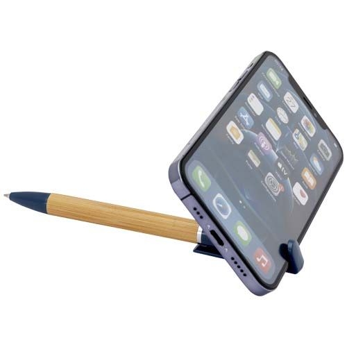 PF107898-3Delfina Stift Smartphonestaender _schwarze Mine_ Ozeanblau