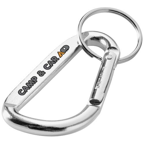 PF118085-3Timor Karabiner Schluesselanhaenger_ silber