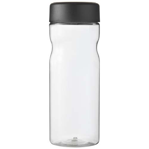 PF210435-14H2O Active® Eco Base 650 ml Sportflasche mit Drehdeckel_ transparent_schwarz
