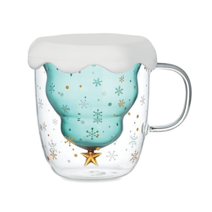 CX1485Verde Becher Borosilikatglas