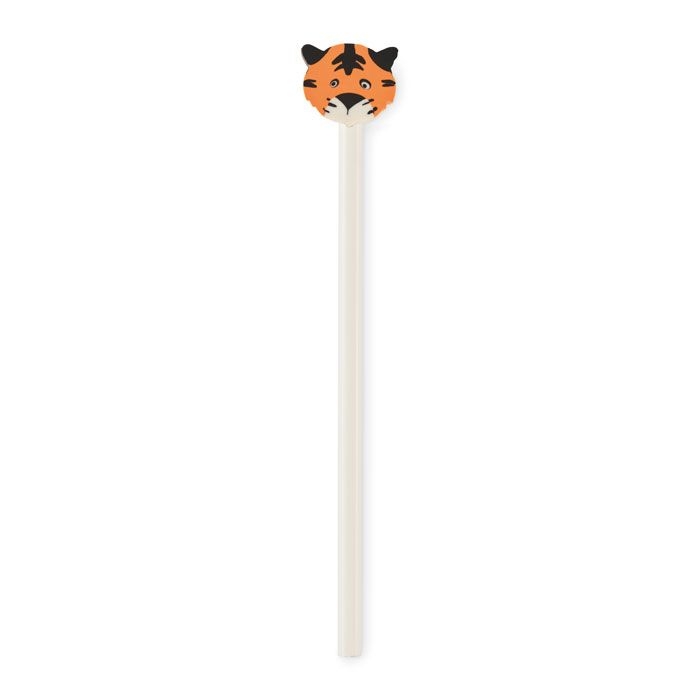 MO2929-06Circo Holzbleistift mit Radiergummi_ weiss