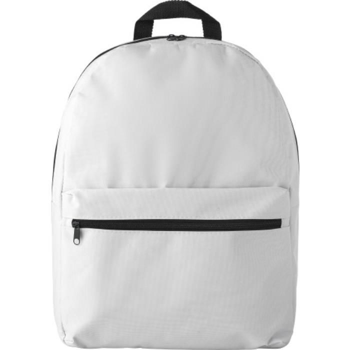 GI9335-02Rucksack aus Polyester_600D_ Dave_ Weiss GI9335-02Rucksack aus Polyester_600D_ Dave_ Weiss