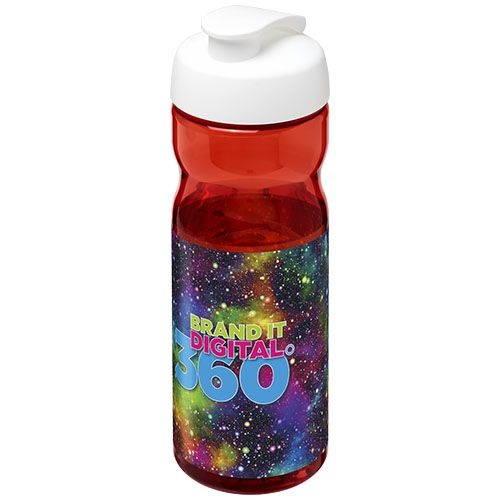 PF210436-8H2O Active® Base Tritan™ 650 ml Sportflasche mit Klappdeckel_ rot_weiss