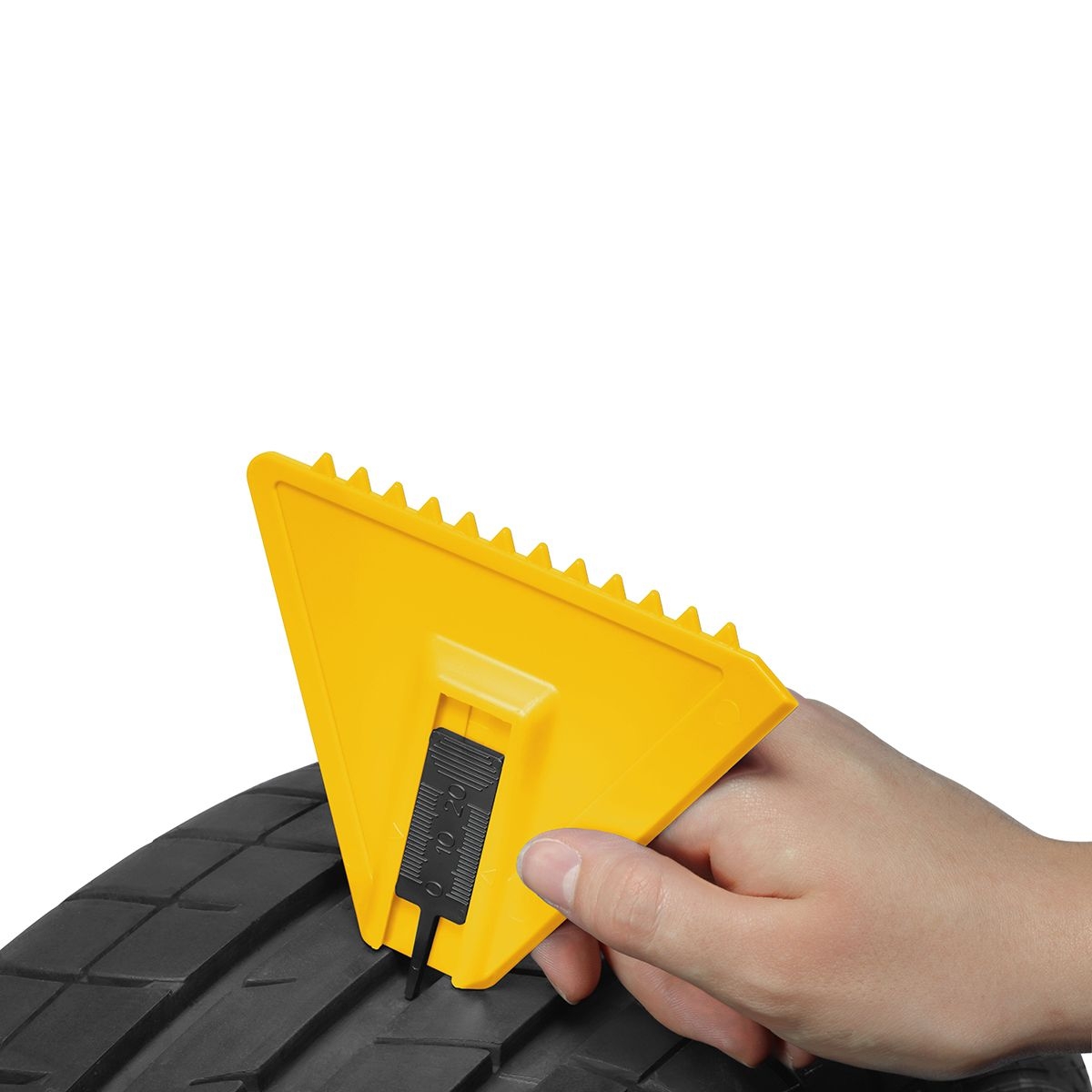 HE7239-6-4Eiskratzer _Duo_ schwarz_ gelb