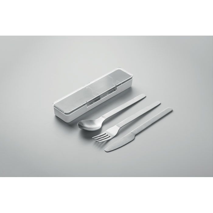 MO2677-06Mesteck Besteck-Set Edelstahl_ weiss