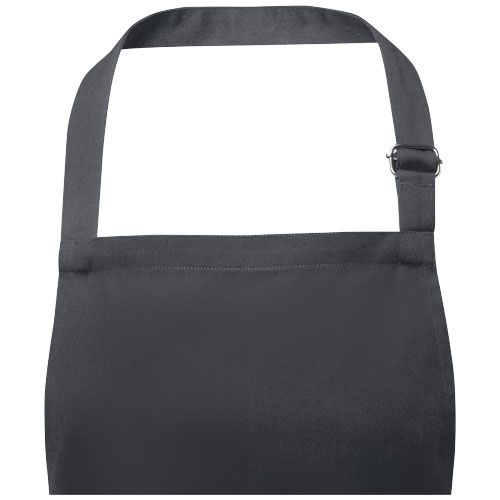 PF113334-4Andrea 240 g_m² Schuerze mit verstellbarem Nackenband_ dunkelgrau
