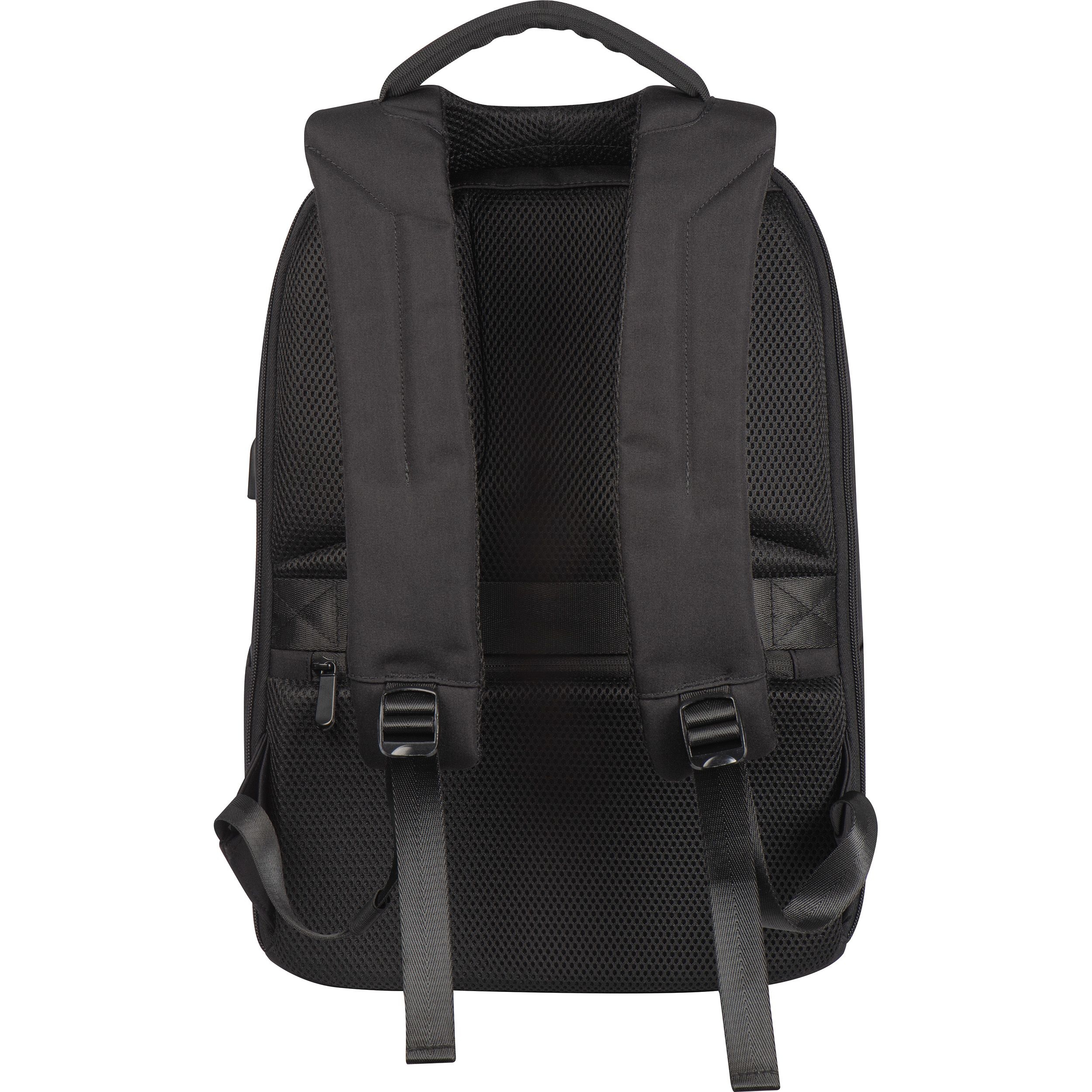 MA61299-03Hochwertiger Rucksack mit USB Anschluss_ schwarz