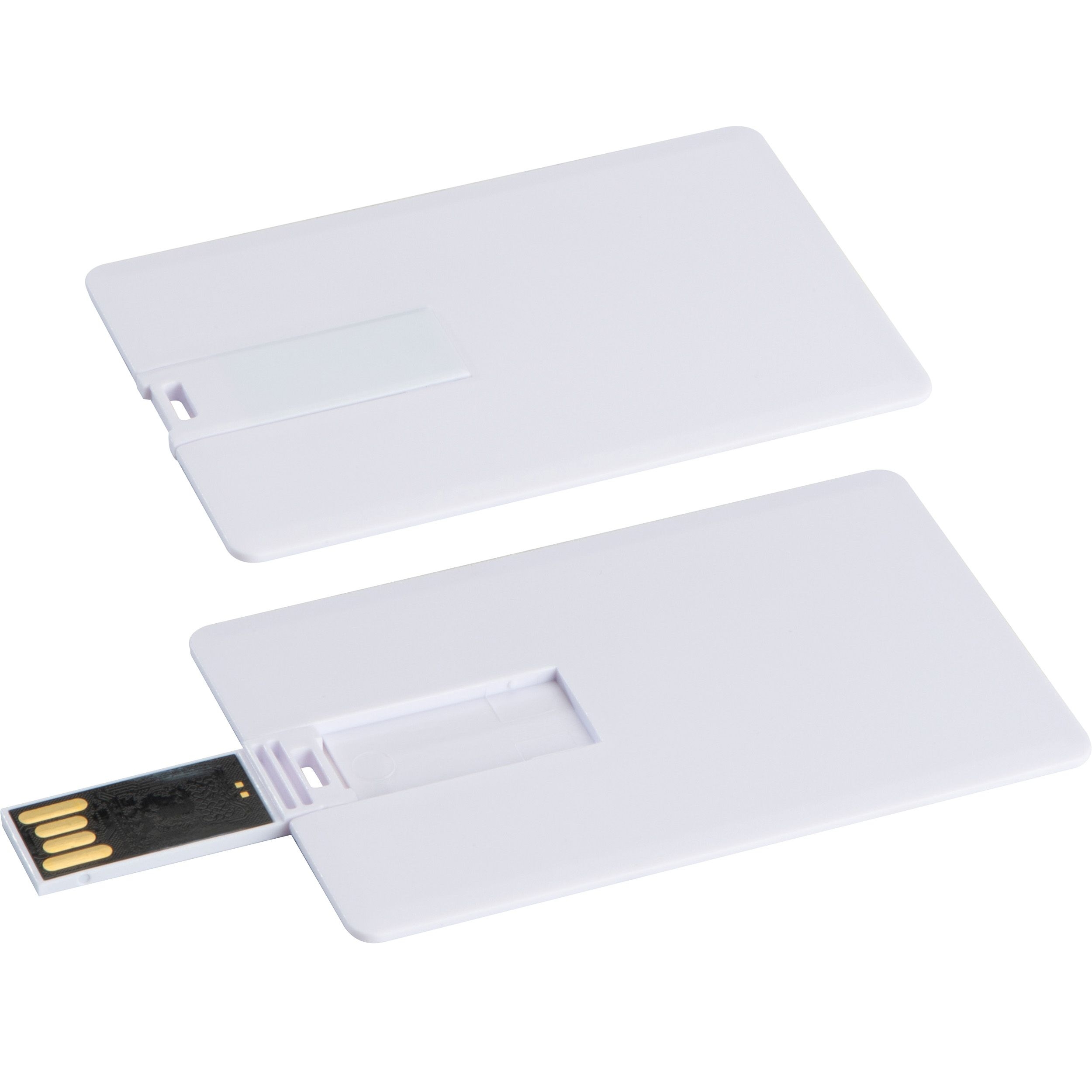 MA22490-06Werbeartikel USB Karte 4GB_ weiss