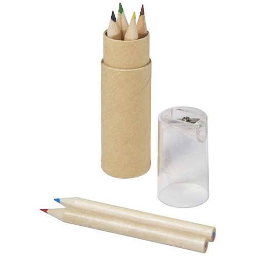 PF106220-2Kram 6-teiliges Buntstiftset_ transparent klar