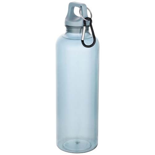 PF100877-5Oregon 750 ml RCS-zertifizierte Trinkflasche aus recyceltem Kunststoff mit Karabinerhaken_ tuerkis