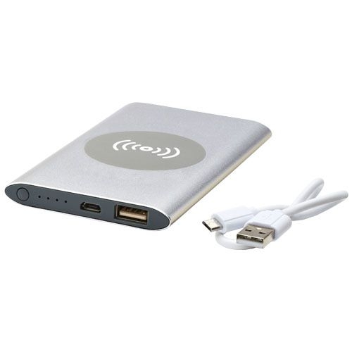 PF124172-3Juice 4000 mAh kabellose Powerbank_ silber