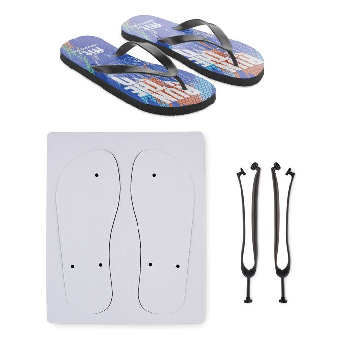 Do Mel Sublimations-Zehensandalen