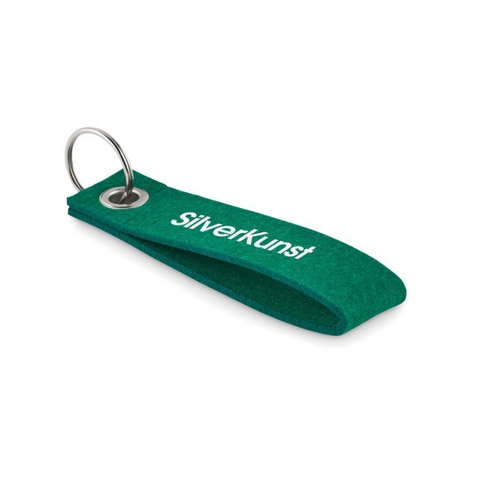 MO6508-09Suora RPET-Filz-Schluesselanhaenger_ Gruen