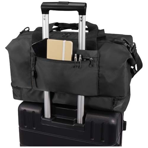 PF120763-3Trip Aware™ recycelte Reisetasche 42L_ schwarz