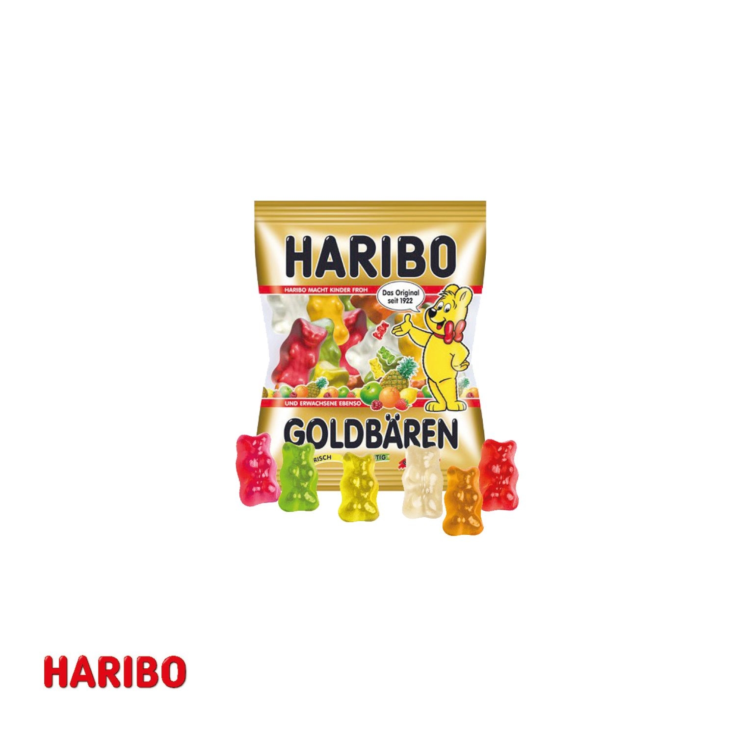 CD91241-01HARIBO Fruchtgummi-Briefchen_ HARIBO Mini-Goldbaeren