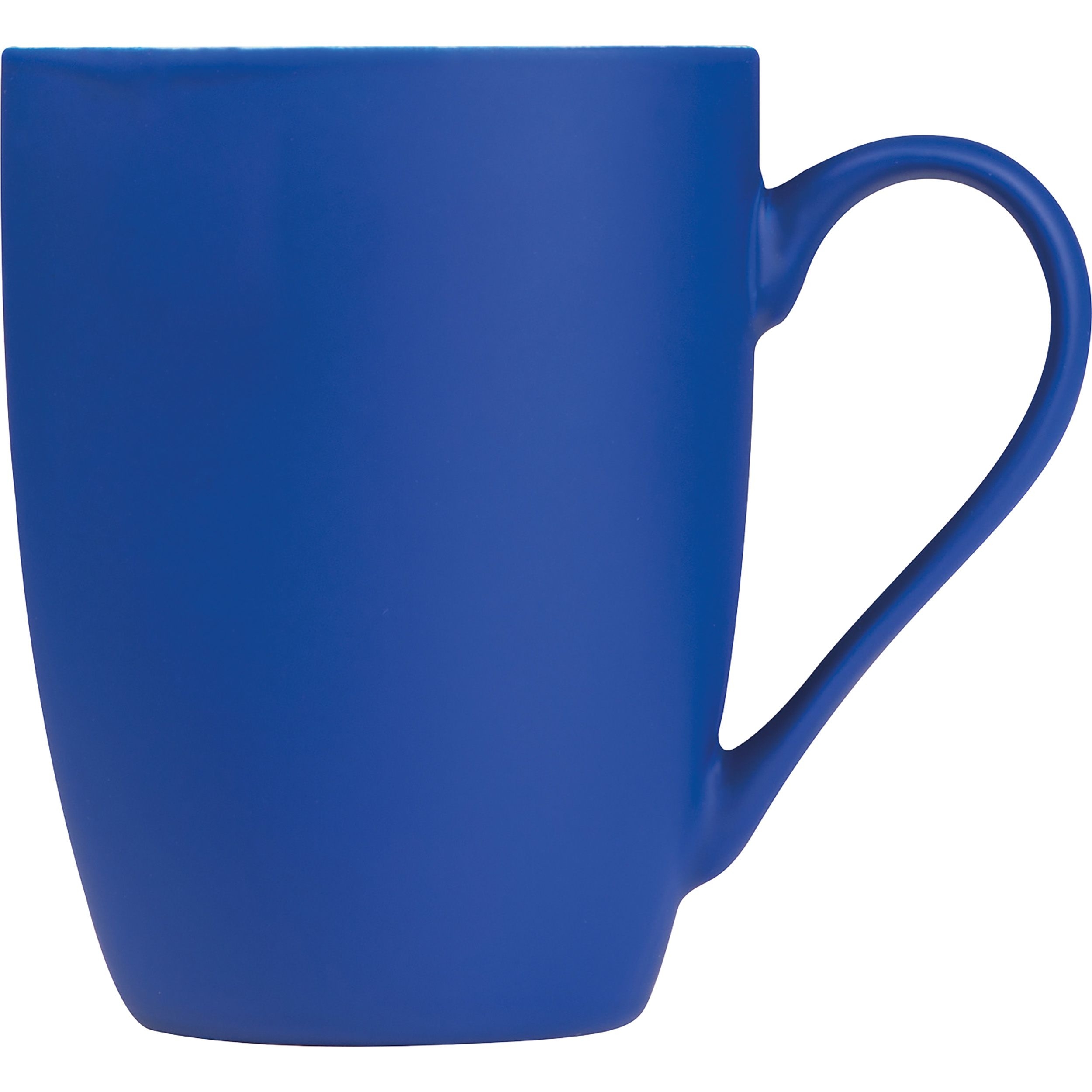 MA80655-04Tasse aus Porzellan_ aussen gummiert_ 300ml_ blau