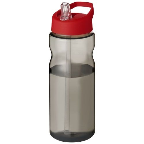 PF210099-6H2O Active® Eco Base 650 ml Sportflasche mit Ausgussdeckel_ kohle_rot PF210099-6H2O Active® Eco Base 650 ml Sportflasche mit Ausgussdeckel_ kohle_rot