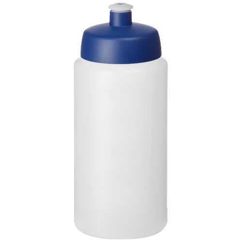PF210687-18Baseline® Plus grip 500 ml Sportflasche mit Sportdeckel_ transparent_blau PF210687-18Baseline® Plus grip 500 ml Sportflasche mit Sportdeckel_ transparent_blau