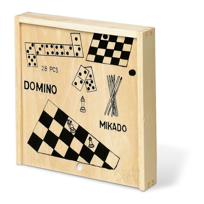 KC2941-40Trikes Spielesammlung in Holzbox_ Holz