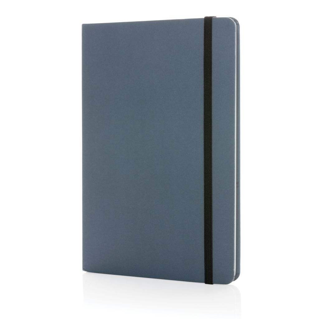 XDP774_59-5Craftstone A5 Notizbuch aus recycelt. Kraft- und Steinpapier_ blau