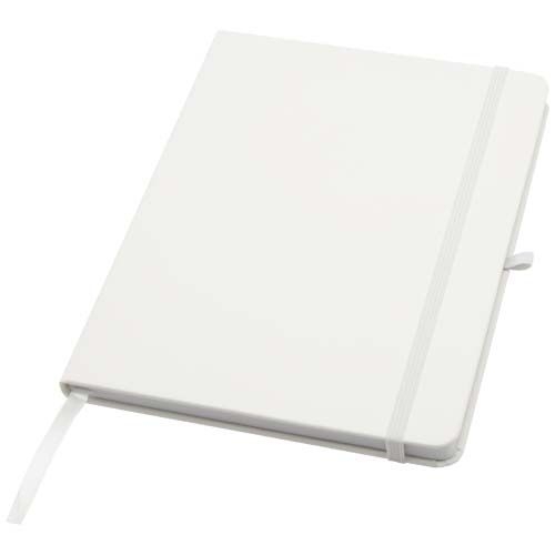 PF106013Teak A5 Hardcover Notizbuch_ liniert_ aus recyceltem Material