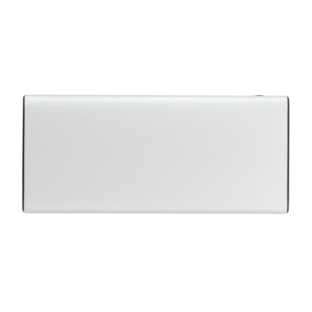 XDP322_24-218W PD Powerbank mit 10.000 mAh aus Aluminium_ silber