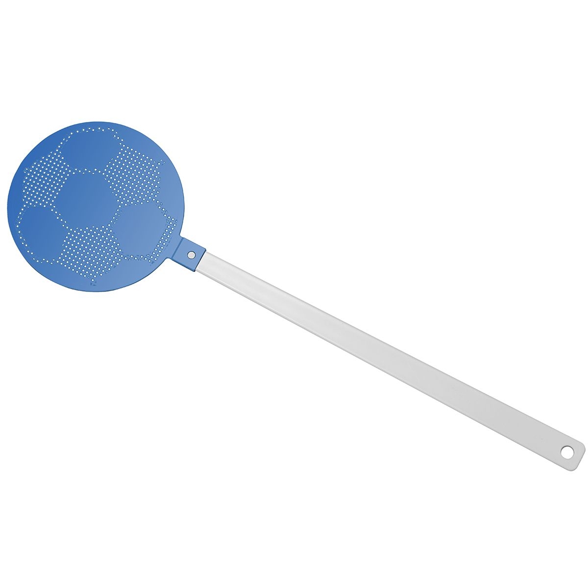 HE8410-0-3Fliegenklatsche _Fussball_ weiss_ blau HE8410-0-3Fliegenklatsche _Fussball_ weiss_ blau