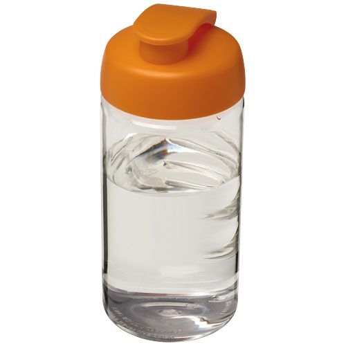 PF210050-8H2O Active® Bop 500 ml Sportflasche mit Klappdeckel_ transparent_orange PF210050-8H2O Active® Bop 500 ml Sportflasche mit Klappdeckel_ transparent_orange
