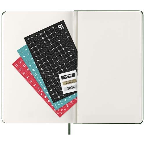 PF107753-4Moleskine Hardcover 12 Monate Tageskalender_ myrtengruen