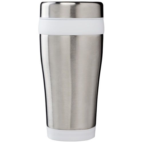 PF100310-6Elwood 410 ml Isolierbecher_ silber_weiss
