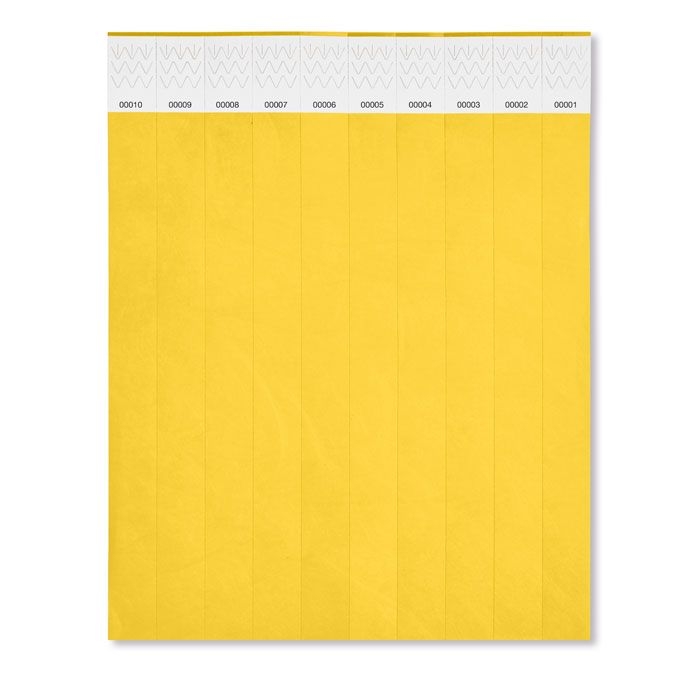 MO8942-08Tyvek Tyvek® Event Armband_ Gelb