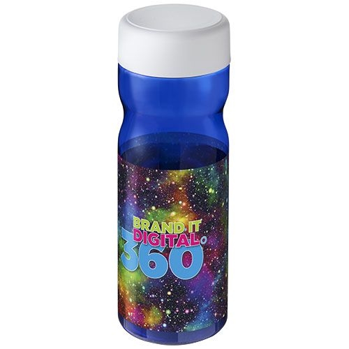 PF210438-6H2O Active® Base Tritan™ 650-ml-Sportflasche mit Drehdeckel_ blau_weiss