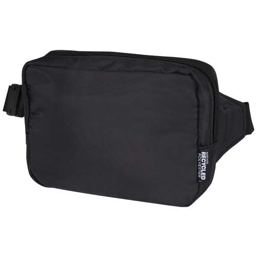 PF120764-3Trip Aware™ Recycelte Reisetasche mit Schultergurt 1 L _ schwarz