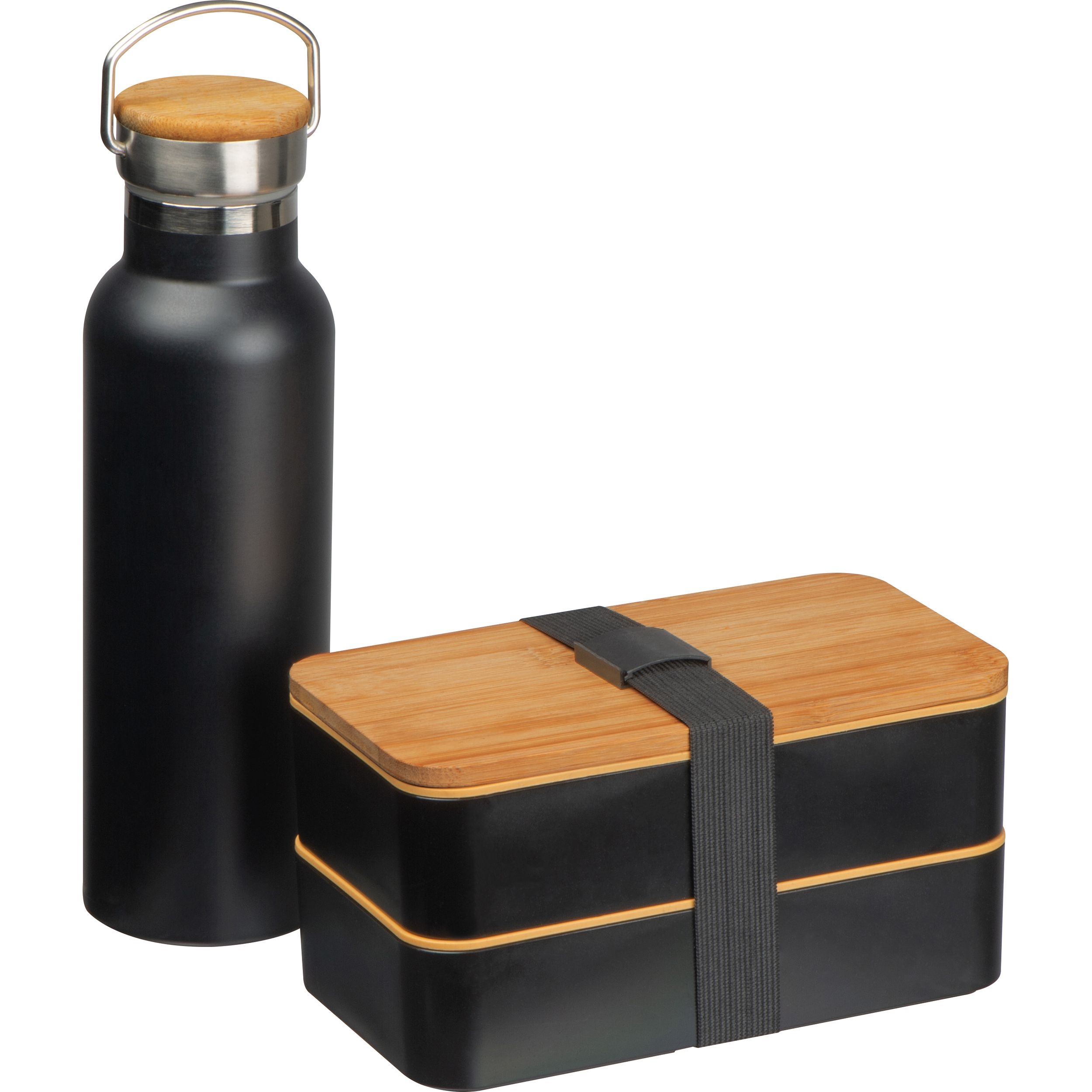 MA62464-03Set aus Lunchbox und Trinkflasche_ schwarz