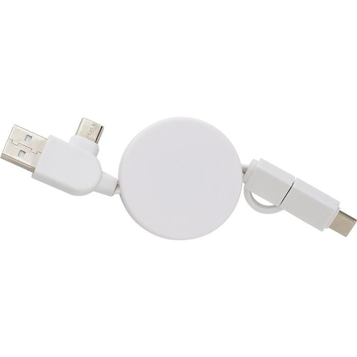 GI976586-02Verlaengerbares ABS-Ladekabel Jared_ weiss