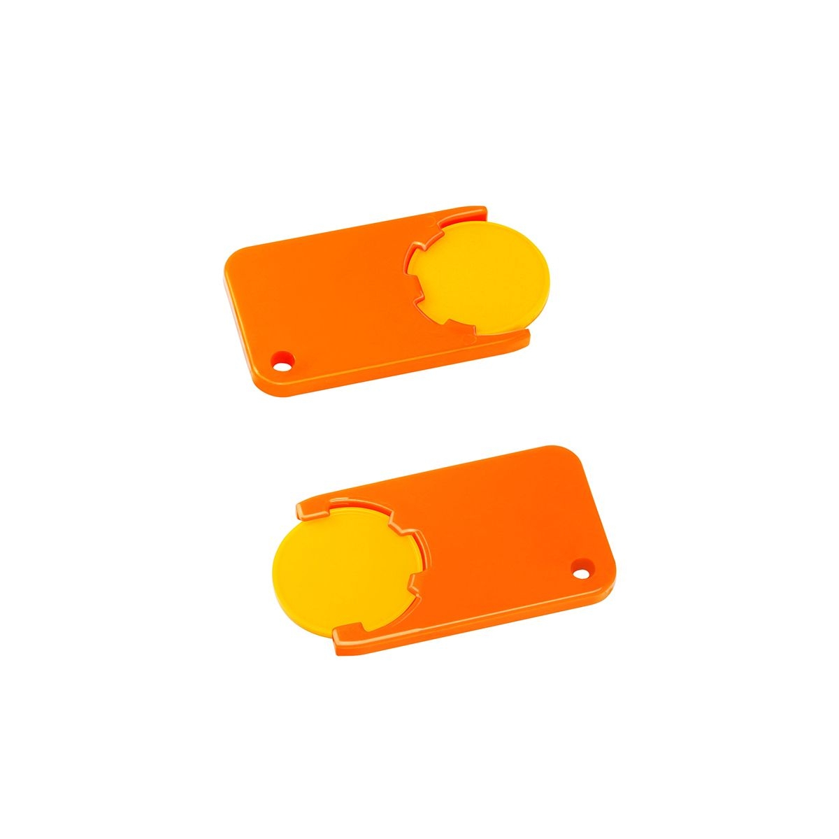 HE7454-4-5Chiphalter mit 1€-Chip _Beta_ gelb_ orange
