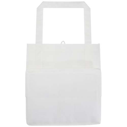 PF130081-1Liberty Tragetasche mit hartem Boden aus recyceltem GRS Non Woven 6 L_ weiss