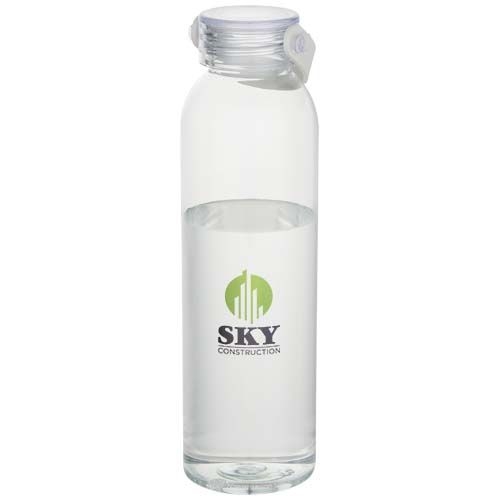 PF100836-1Alti 630 ml RCS-zertifizierte Trinkflasche aus recyceltem Kunststoff _ transparent klar