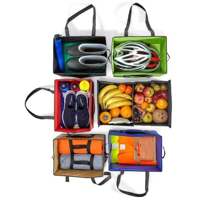 GI2126-08Car-Organizer aus Non-Woven Remi_ rot