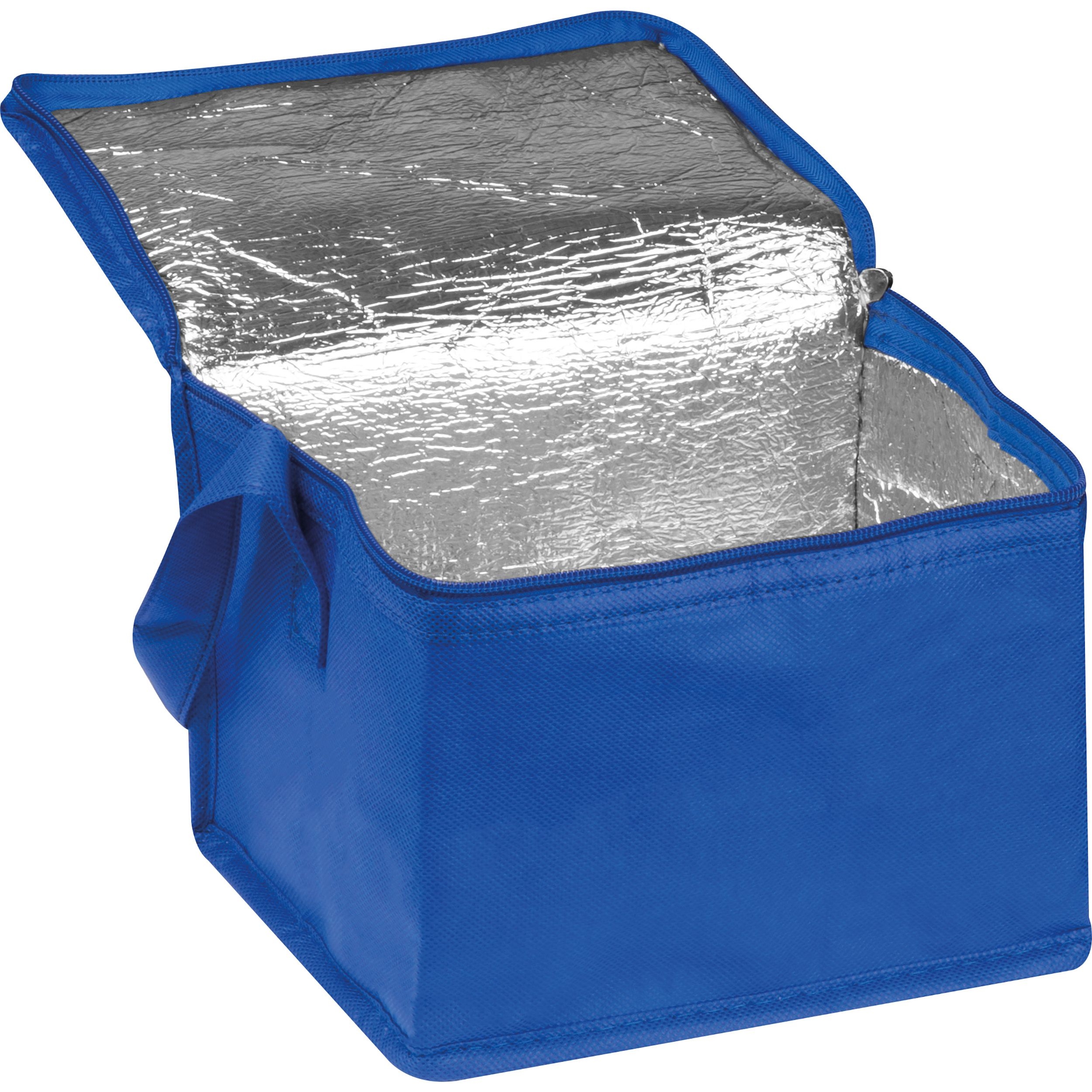 MA61542-04Non-Woven Kuehltasche fuer 6 Dosen_ blau