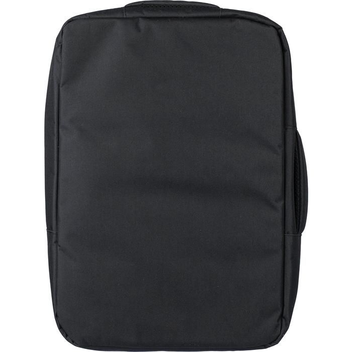 GI1202789-01rPET _300D_ Polyester Laptop-Rucksack Eulalia_ schwarz