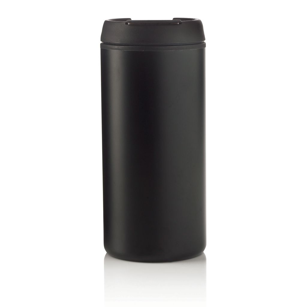 XDP435.04-1Metro Becher Becher aus RCS recyceltem Stainless-Steel_ schwarz