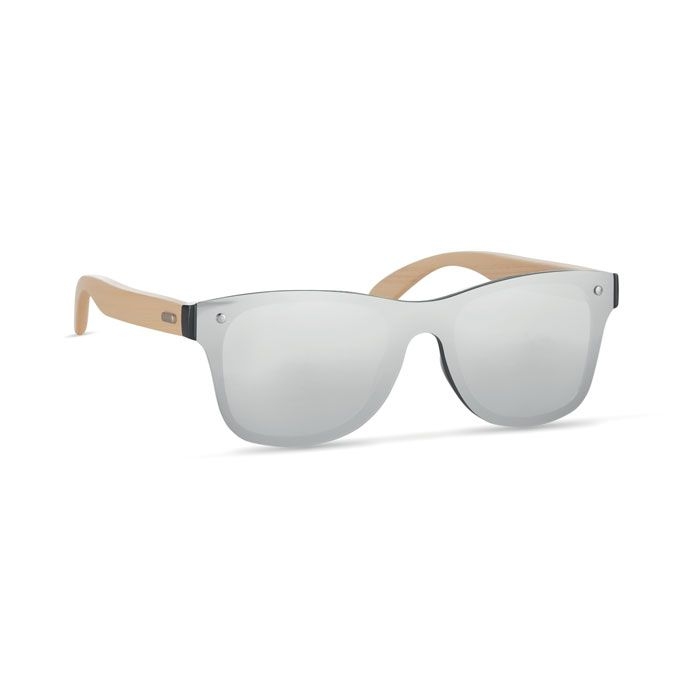 MO9863-17Aloha Sonnenbrille mit Bambus_ Silber Glaenzend MO9863-17Aloha Sonnenbrille mit Bambus_ Silber Glaenzend