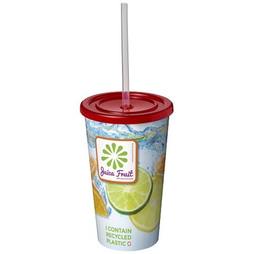 PF210027-3Brite-Americano® 350 ml doppelwandiger Stadium Becher_ rot PF210027-3Brite-Americano® 350 ml doppelwandiger Stadium Becher_ rot