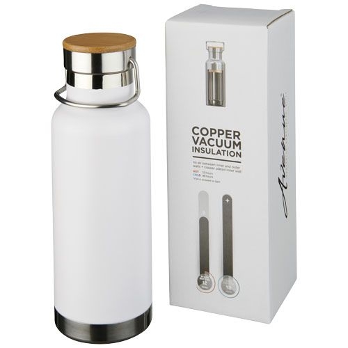 PF100594-3Thor 480 ml Kupfer-Vakuum Isolierflasche_ weiss