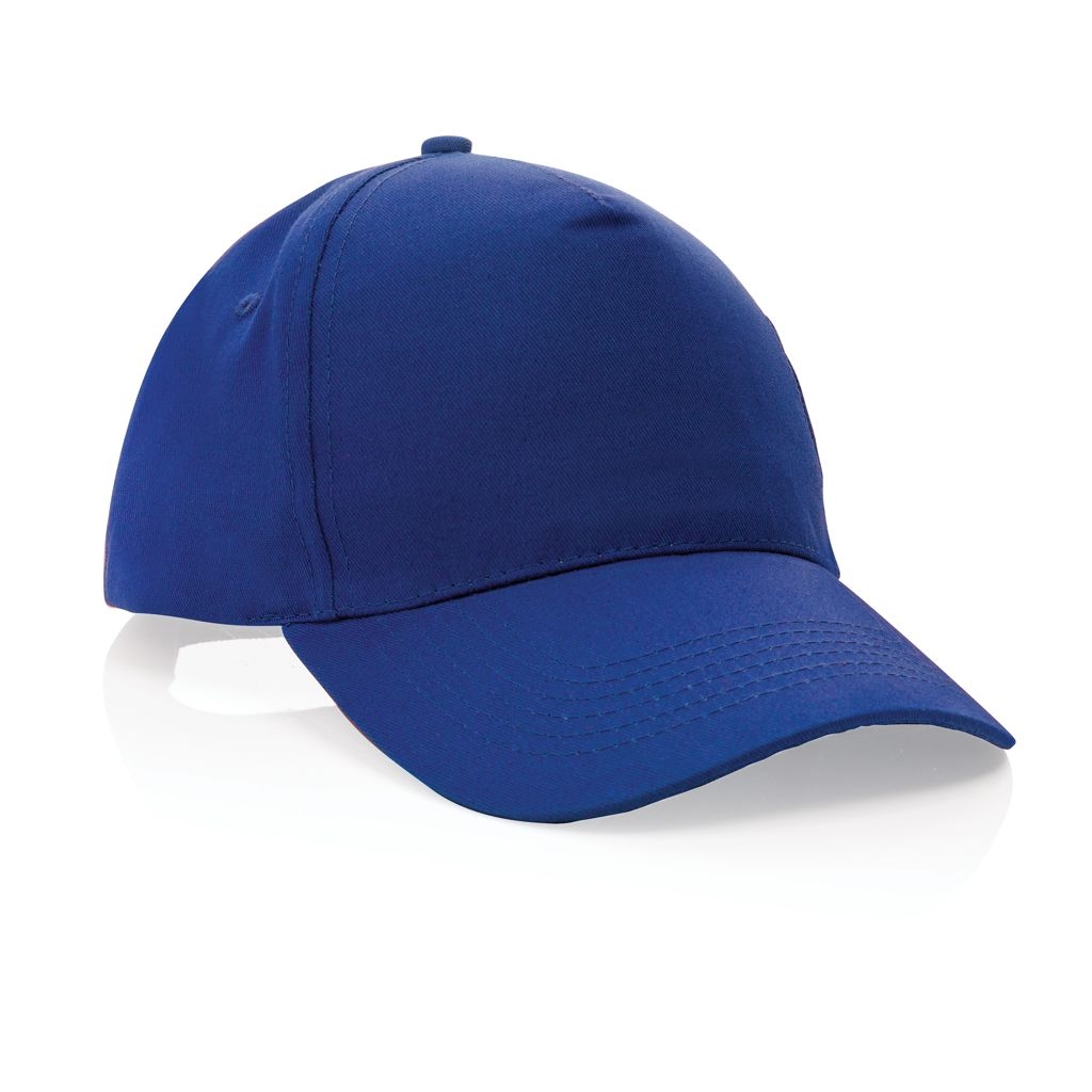 XDP453.33-5Impact 5 Panel Kappe aus 190gr rCotton mit AWARE™ Tracer_ blau